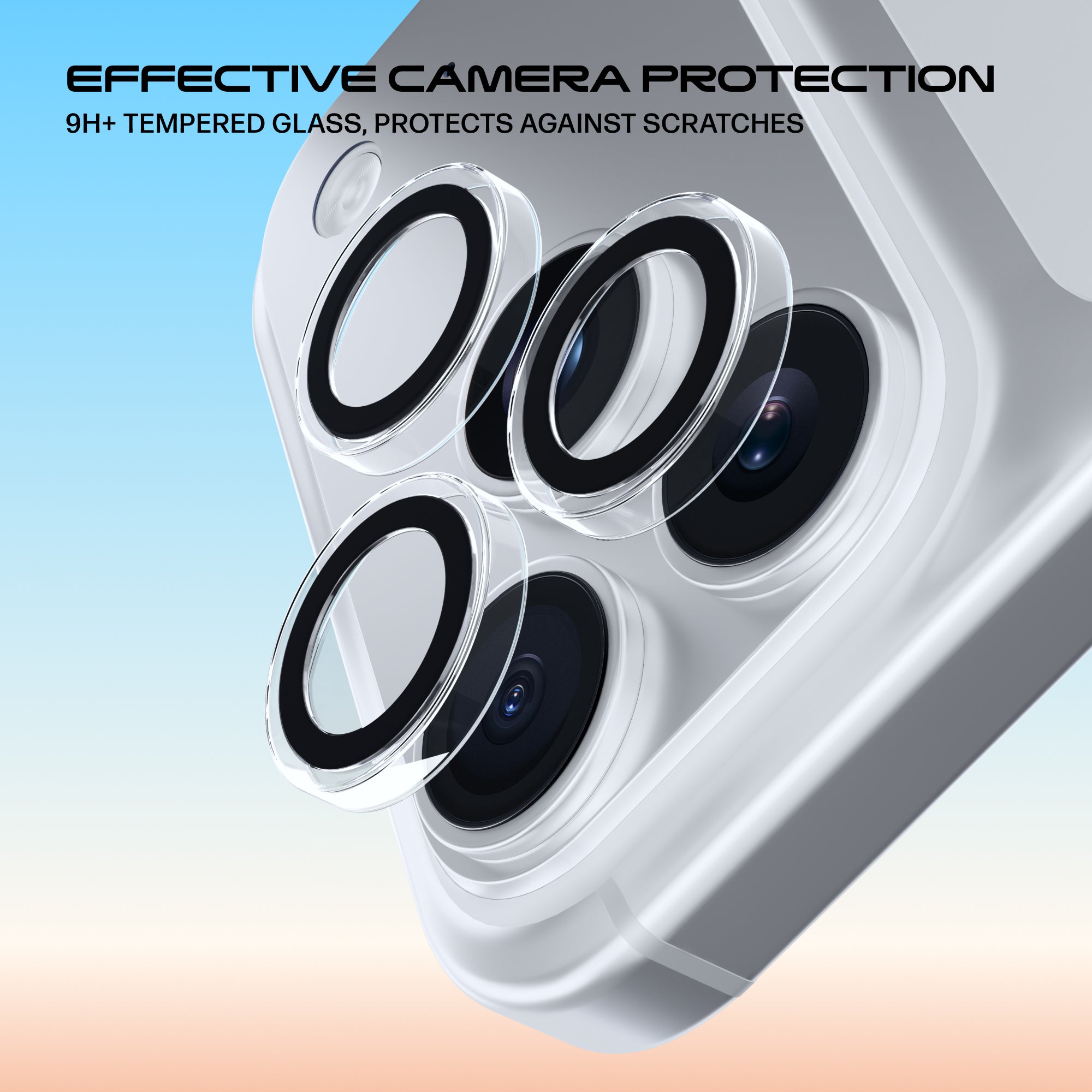 Camera Lens Protector for iPhone 16 Series