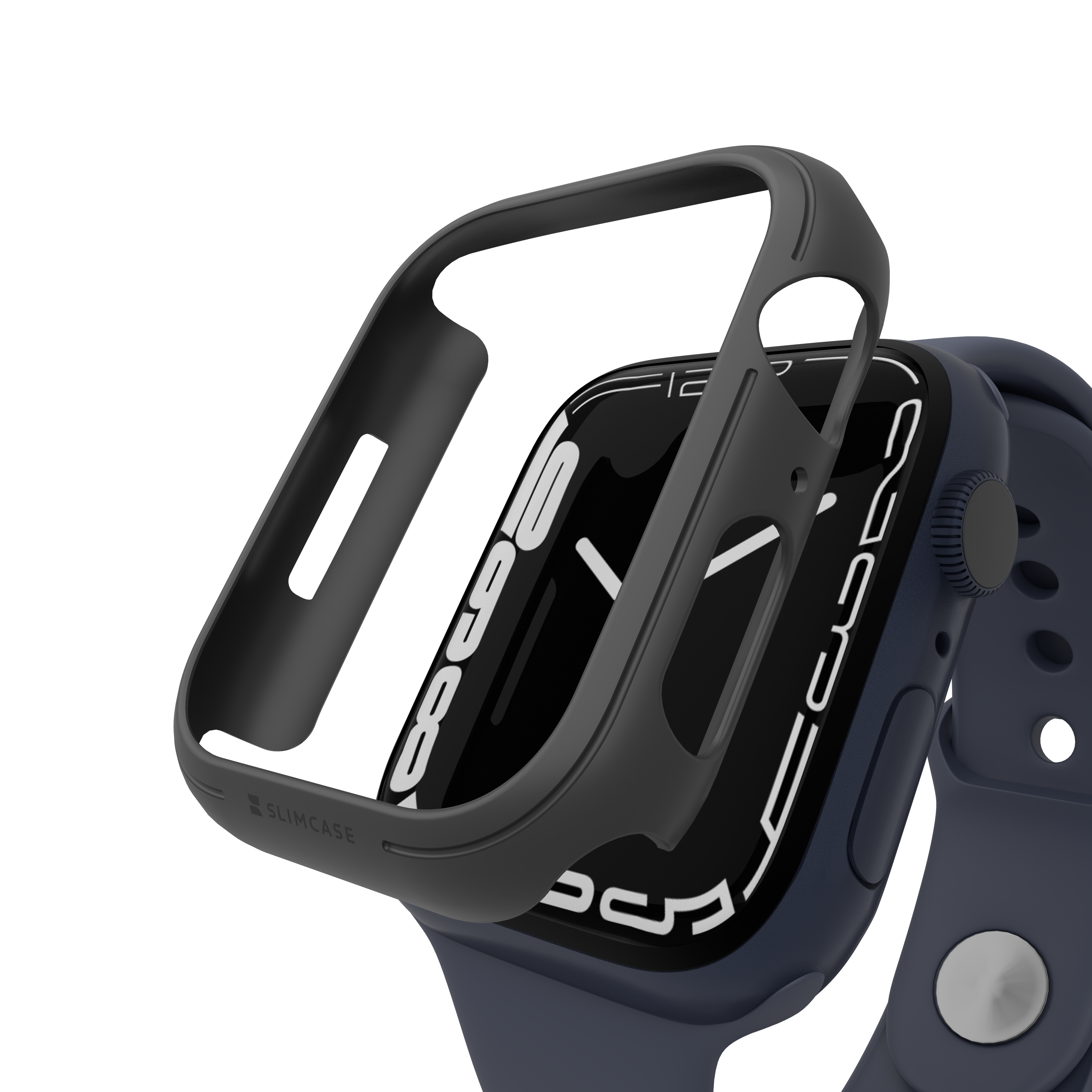 Slimcase for Apple Watch Series 7 / 8 - Matte Black / 41 mm - Slimcase Philippines