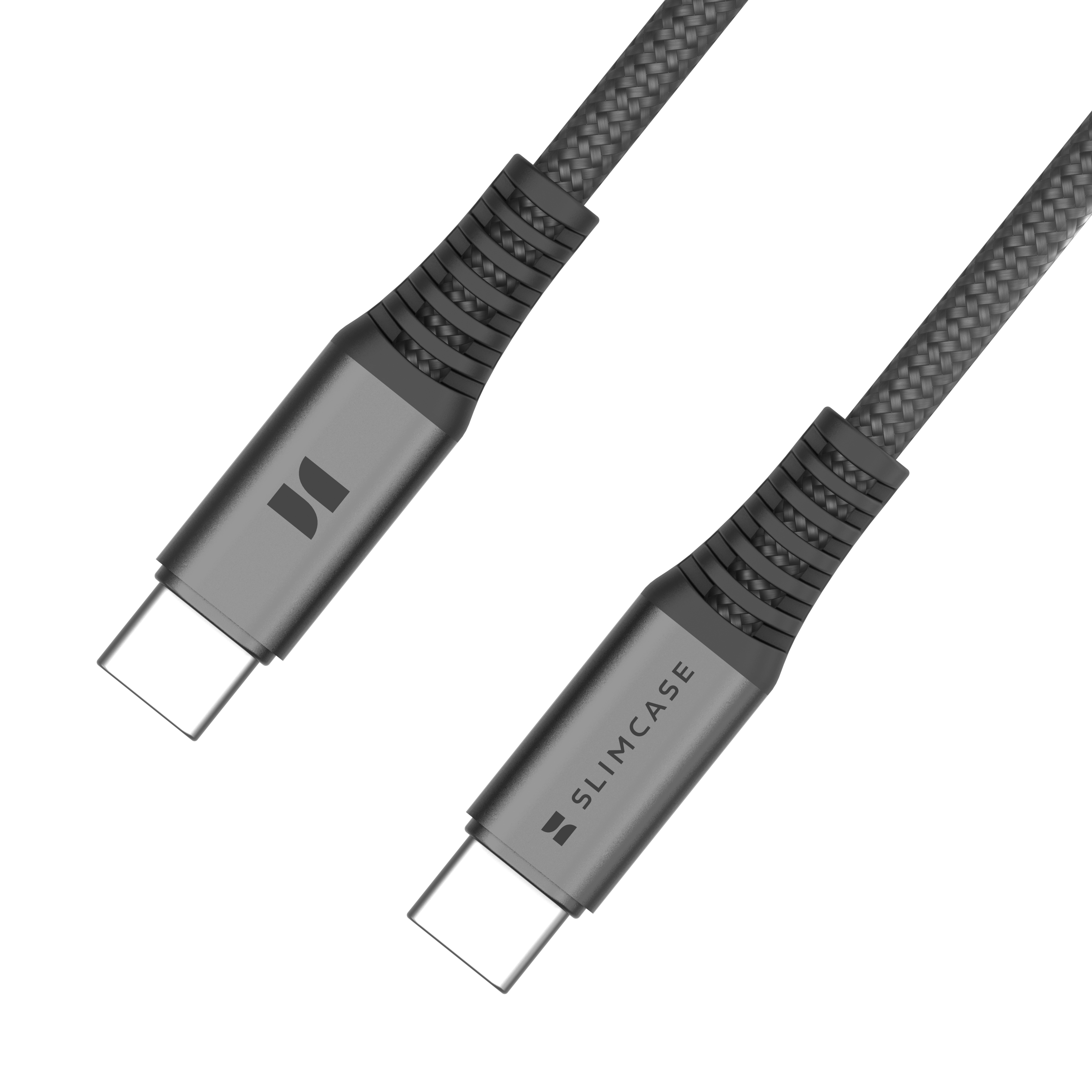 Slimcase USB-C-C Fast Charging Cable 100W - Black - Slimcase Philippines