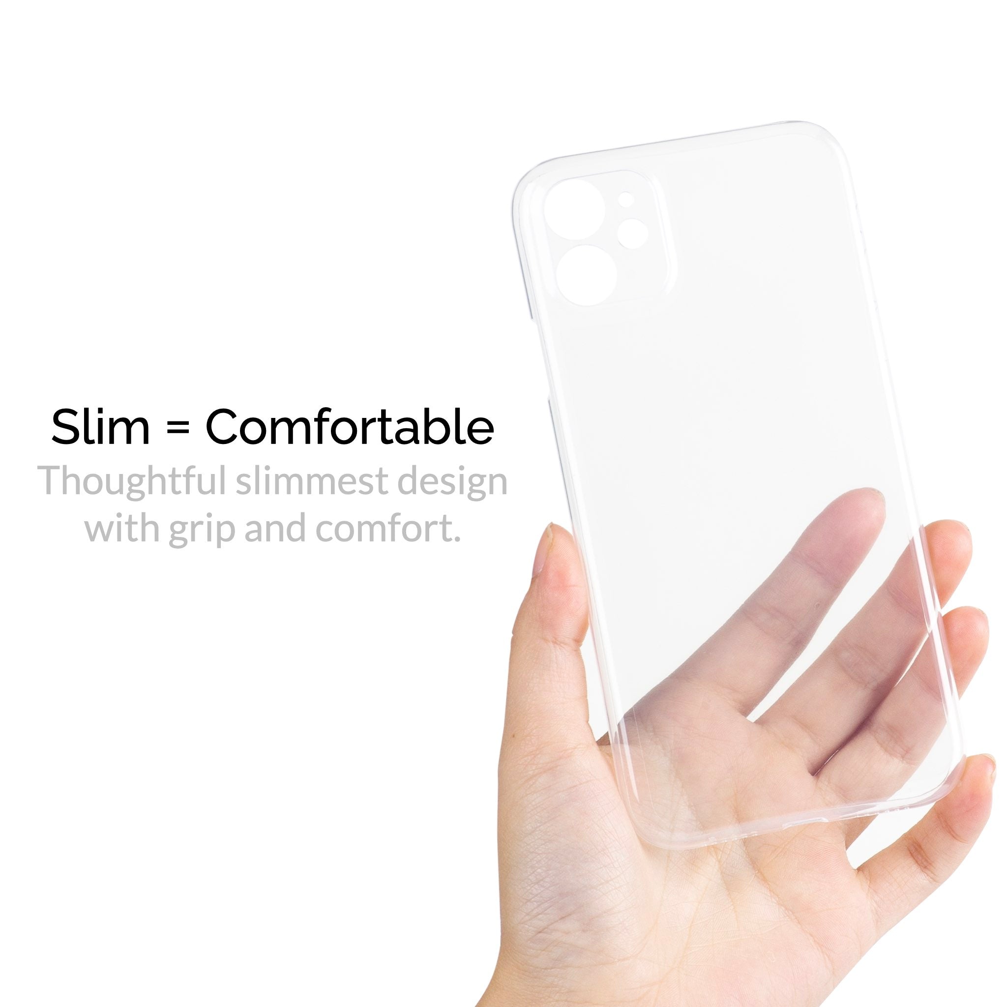 Slimcase for iPhone 11 Pro Max - Transparent - Slimcase Philippines