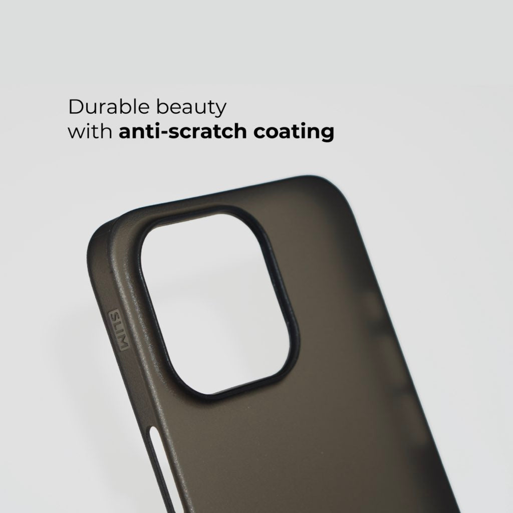 Slimcase for iPhone 13 Pro Max - Classic - Frosted Black - Slimcase Philippines