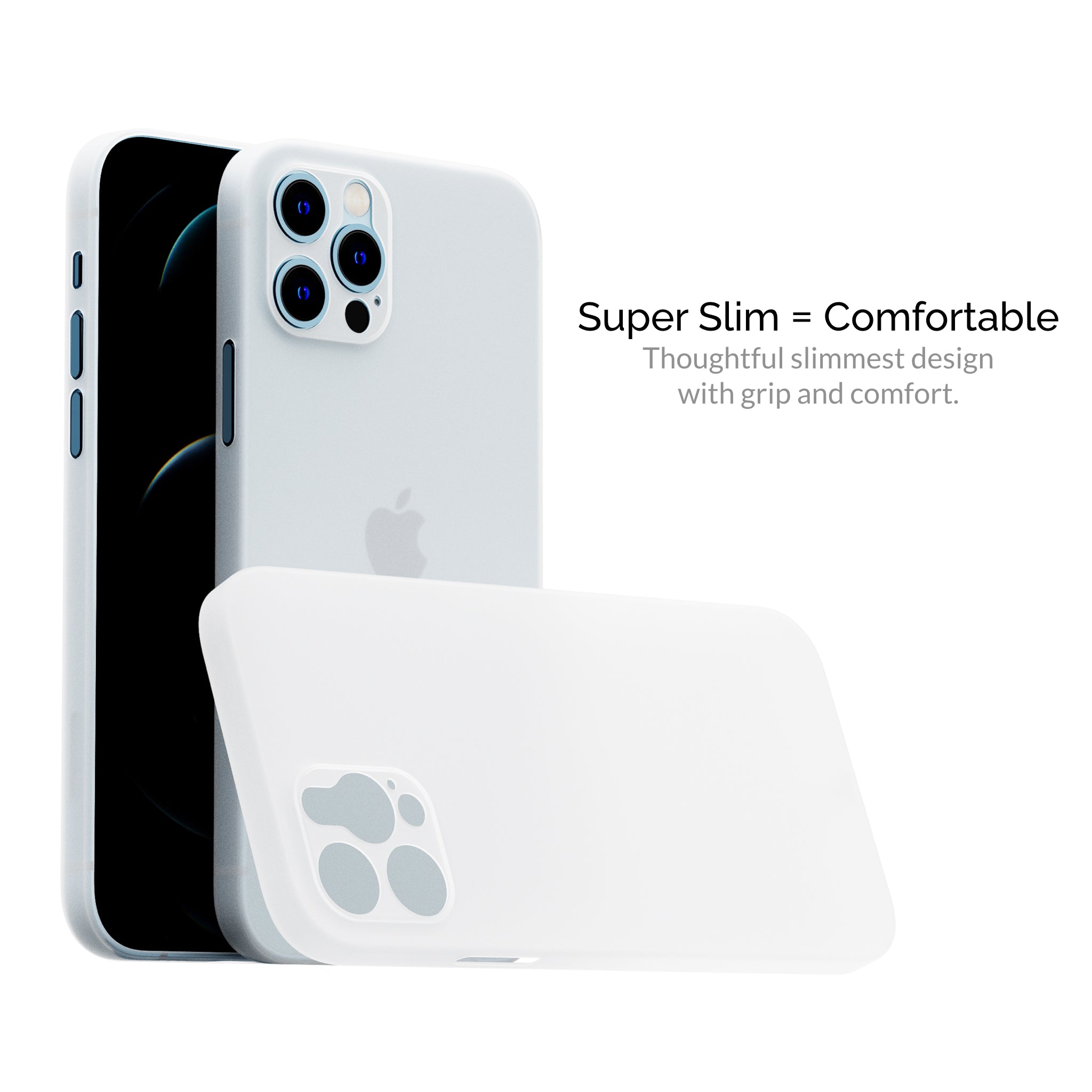 Slimcase for iPhone 12 Pro Max - Classic - Transparent - Slimcase Philippines
