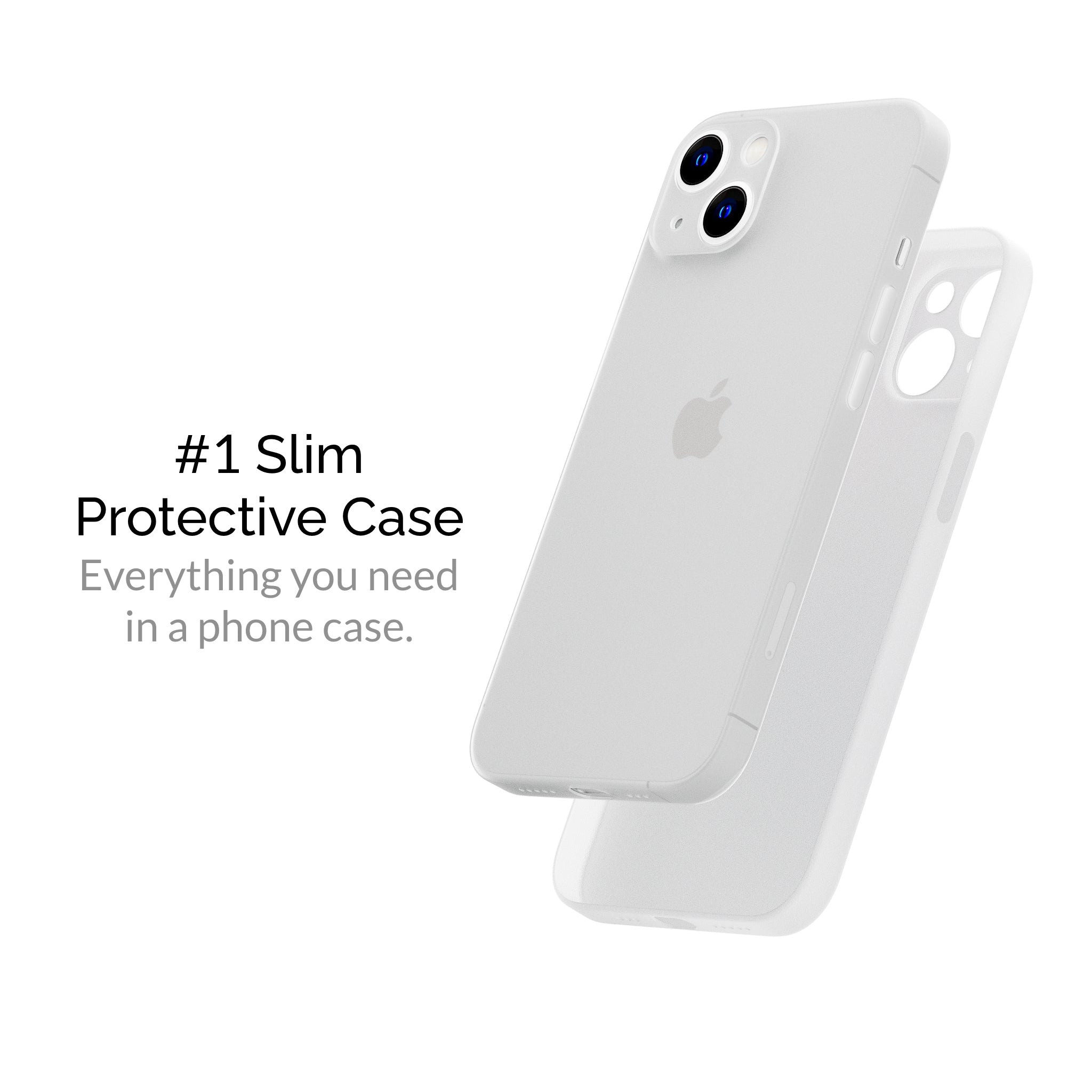 Slimcase for iPhone 14 Plus - Classic - Transparent - Slimcase Philippines