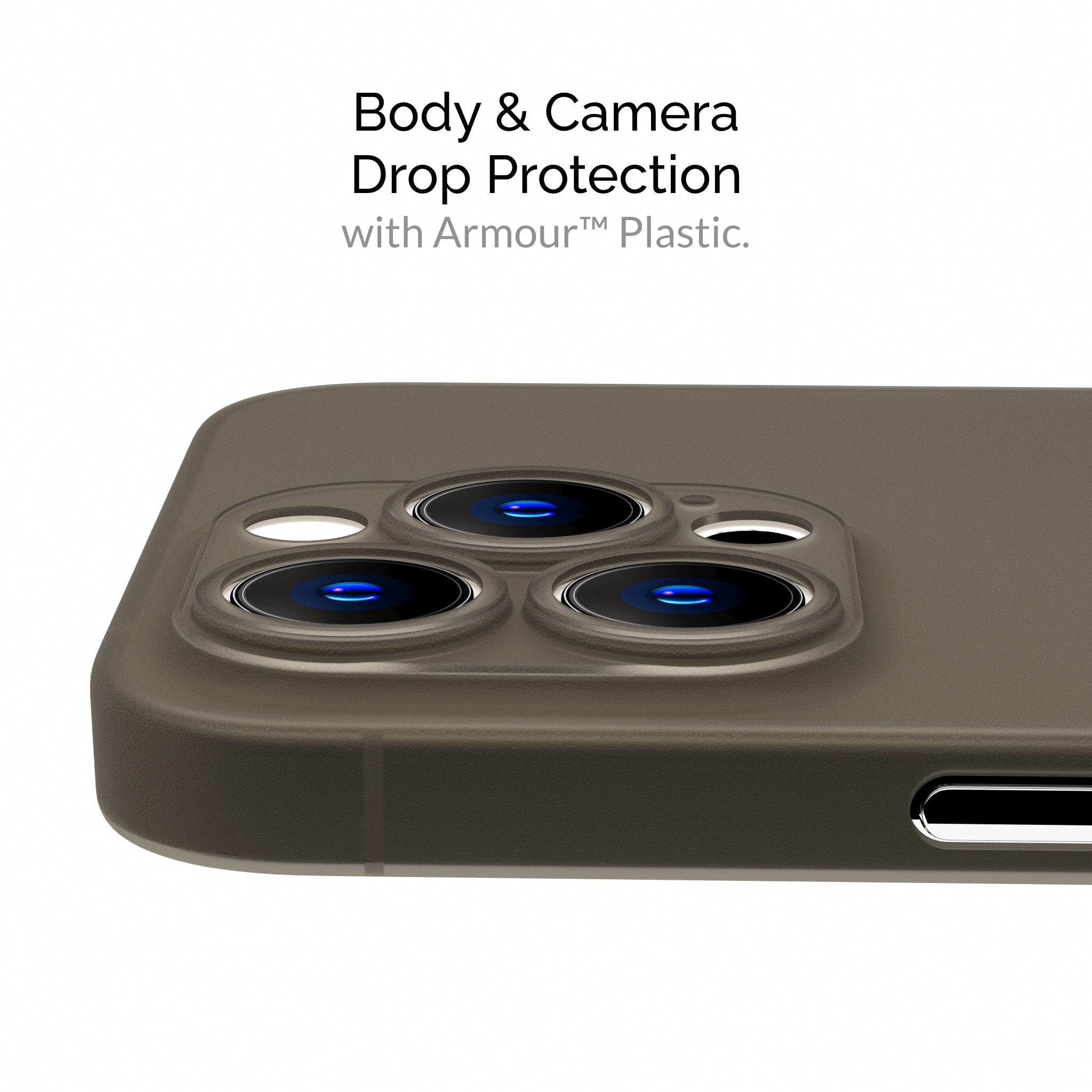 Slimcase for iPhone 13 Pro Max - Classic - Frosted Black - Slimcase Philippines