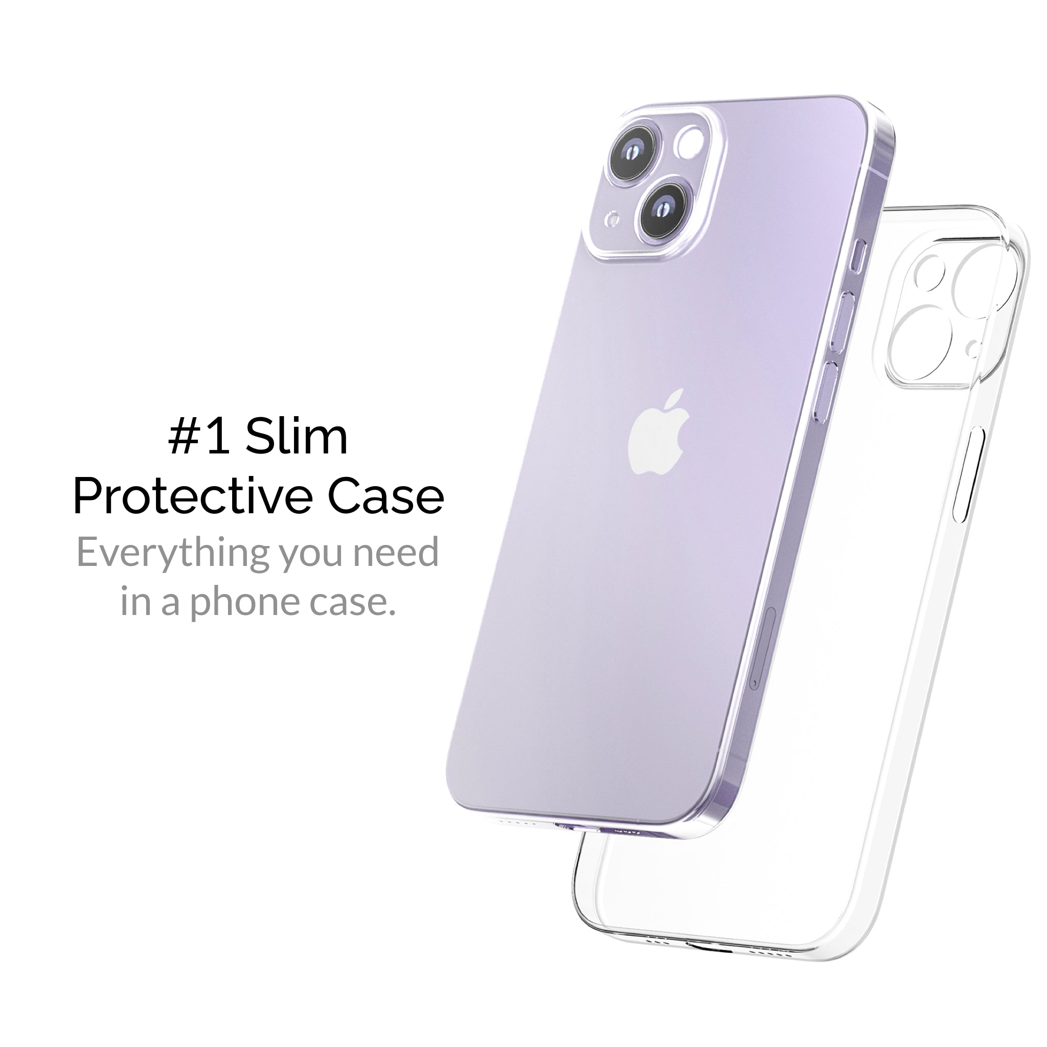 Slimcase for iPhone 14 Plus - Classic - Transparent - Slimcase Philippines
