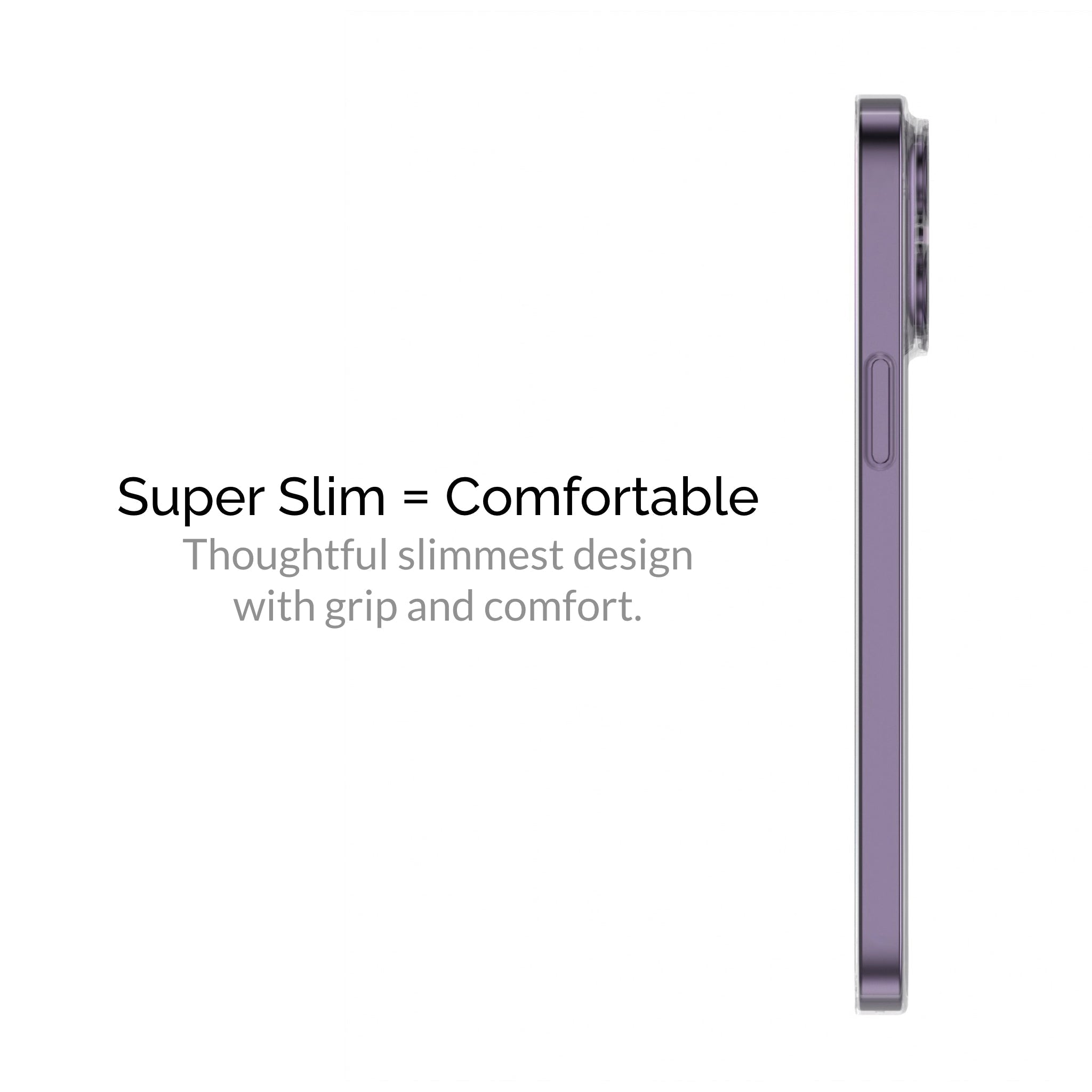 Slimcase for iPhone 14 Pro - Classic - Transparent - Slimcase Philippines