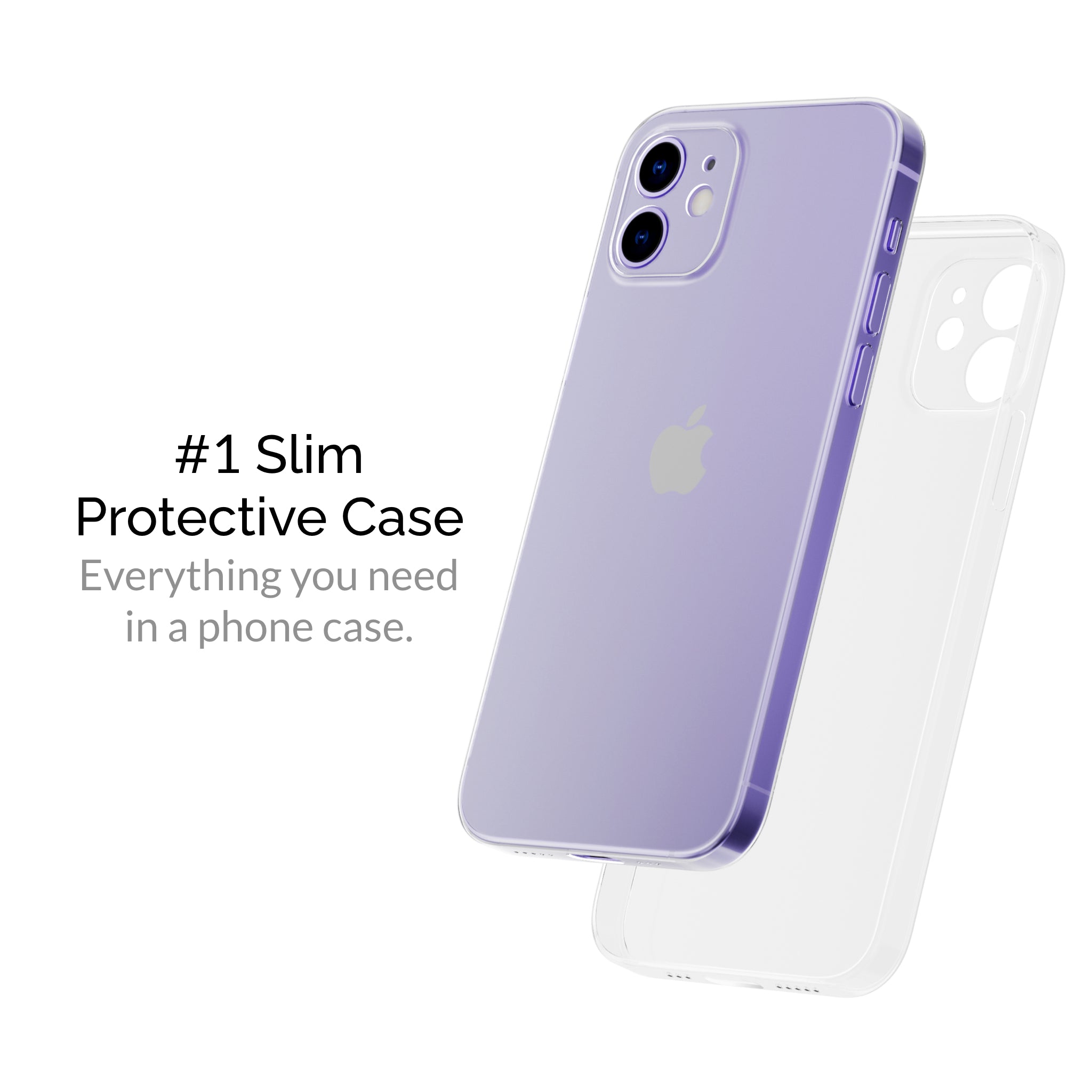 Slimcase for iPhone 12 - Classic - Transparent - Slimcase Philippines
