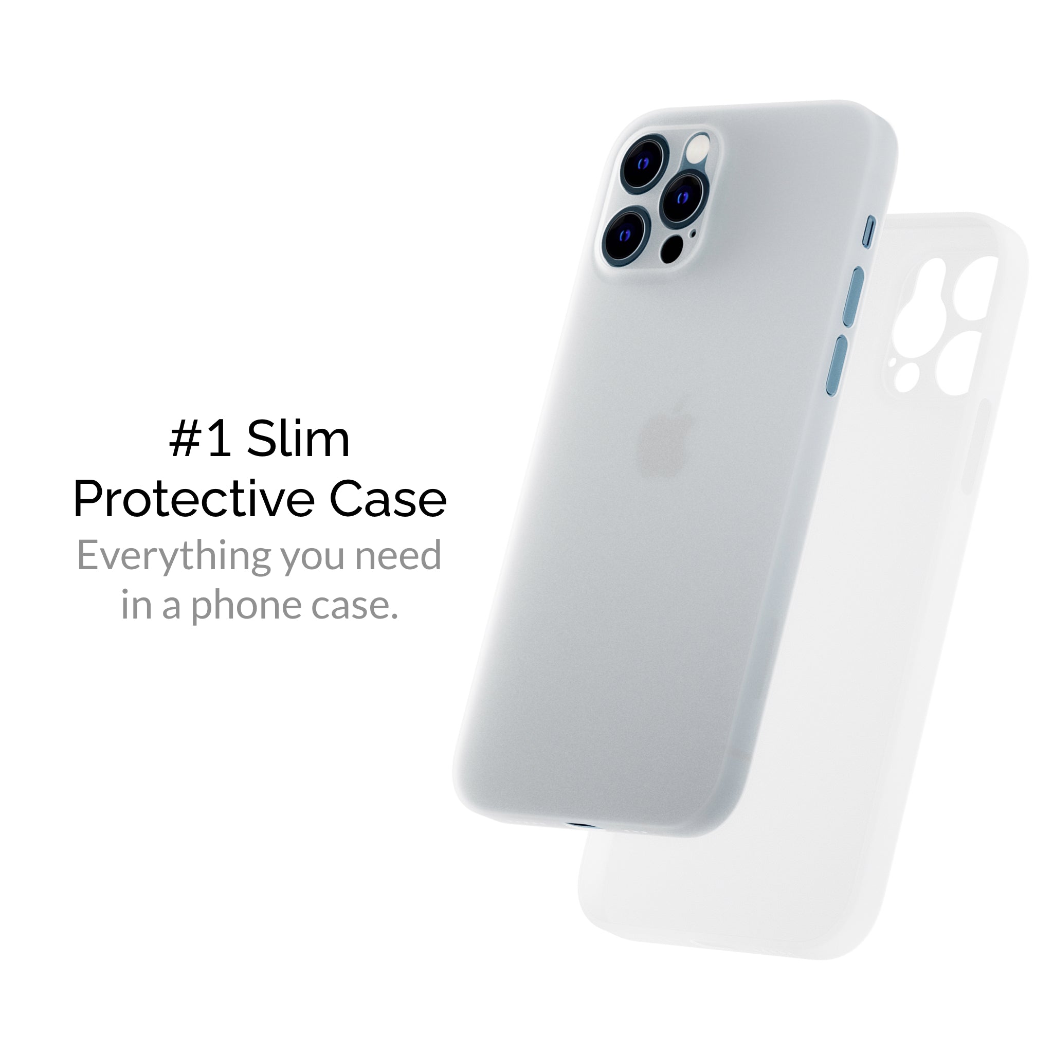 Slimcase for iPhone 12 Pro Max - Classic - Transparent - Slimcase Philippines