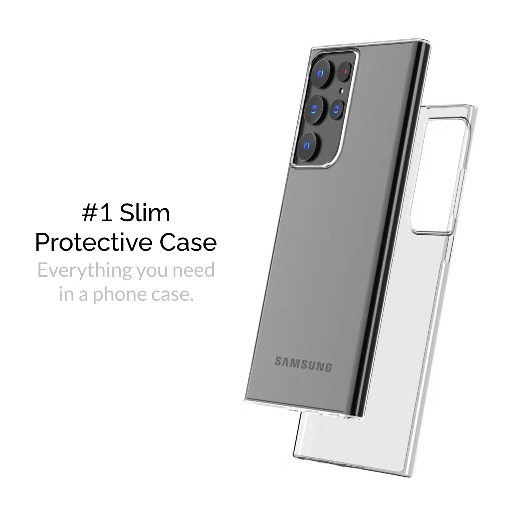 Slimcase for Galaxy S22 Ultra - Classic - Transparent - Slimcase Philippines