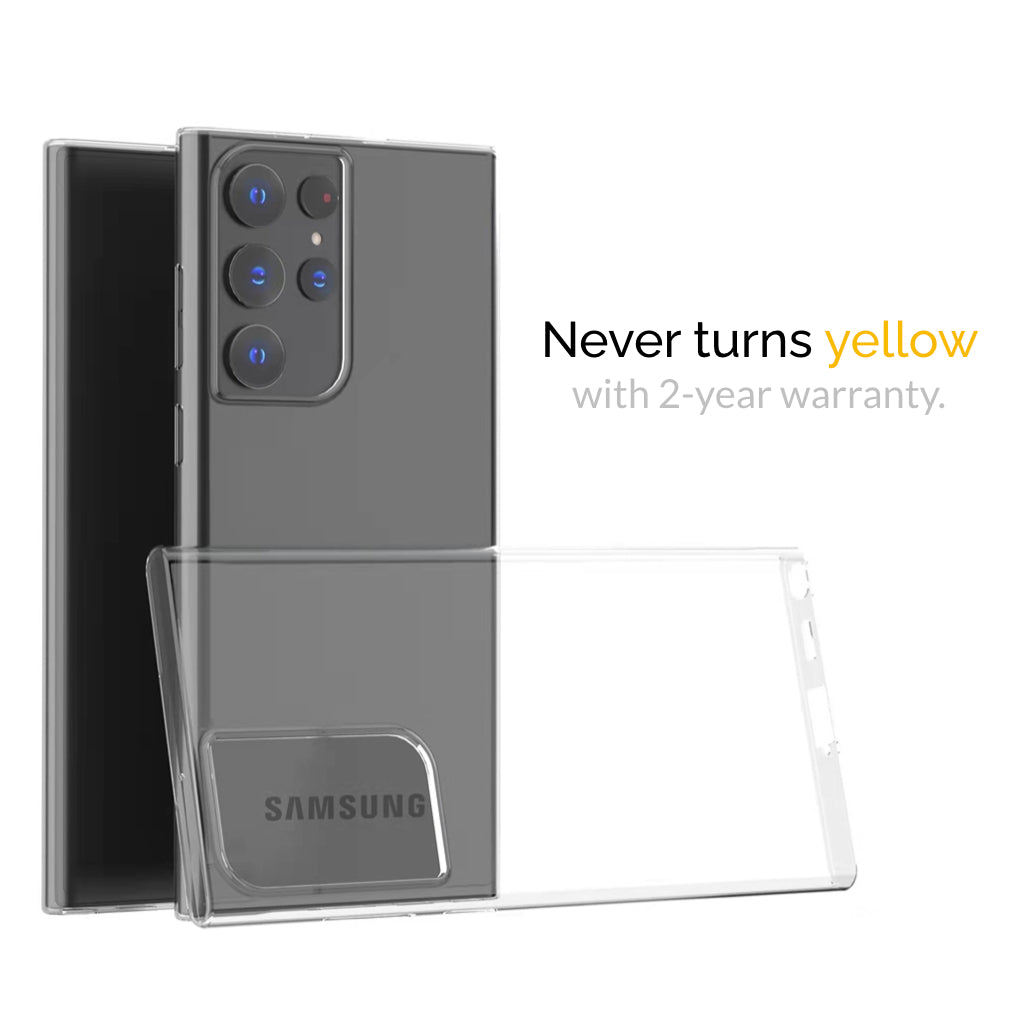 Slimcase for Galaxy S22 Ultra - Classic - Transparent - Slimcase Philippines