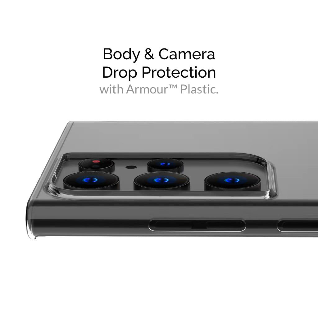 Slimcase for Galaxy S22 Ultra - Classic - Transparent - Slimcase Philippines