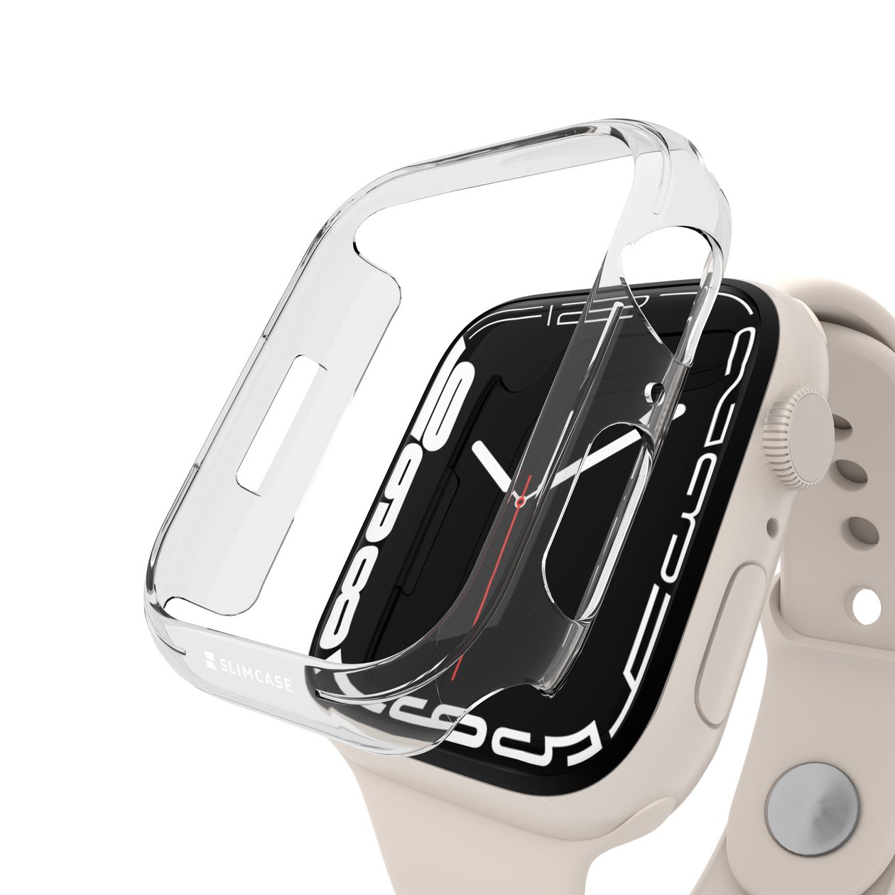 Slimcase for Apple Watch Series 7 / 8 - Transparent / 41 mm - Slimcase Philippines